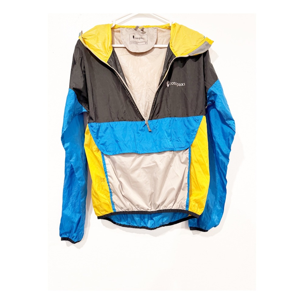 Cotopaxi Teca Half-Zip Windbreaker Jacket Multicolor Colorblock Womens Small